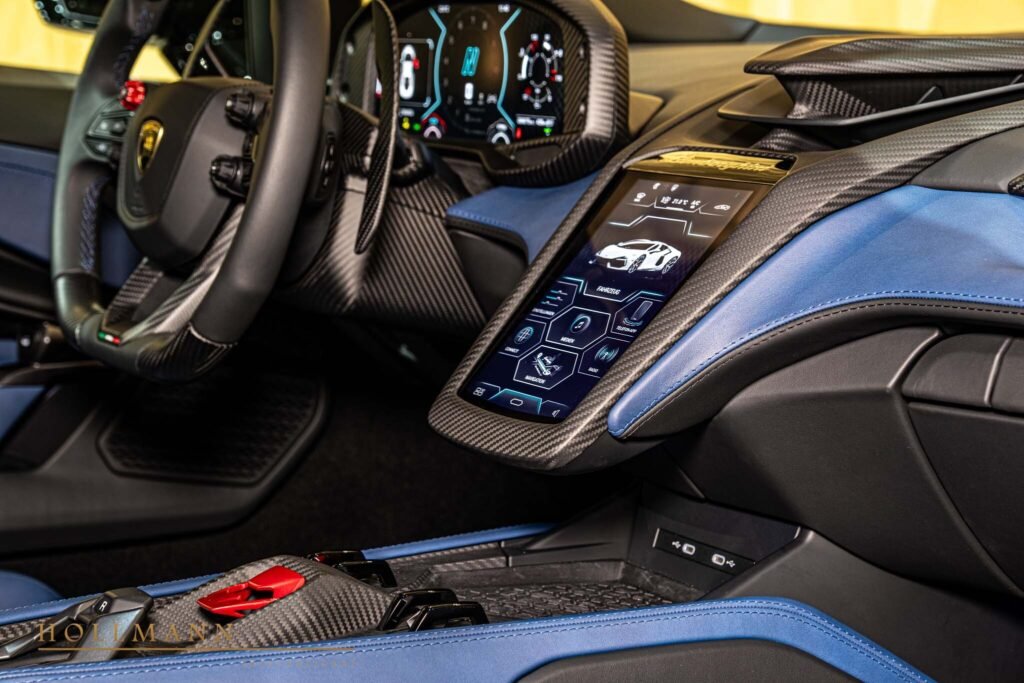 Lamborghini Revuelto by MANSORY detalls inside