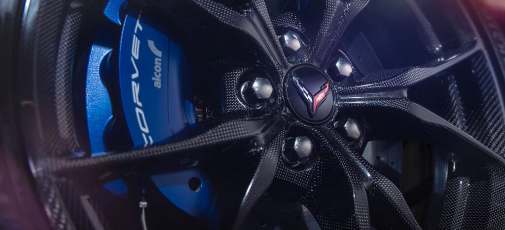 Corvette ZR1X carbon‑ceramic brakes