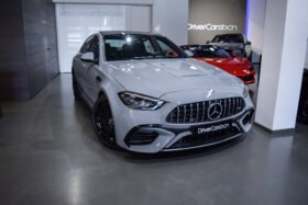 Mercedes-AMG C 63 S E Performance 2024 – MANUFAKTUR Alpine Grey, 680 HP, Ceramic Brakes, AMG Track Pace, Panoramic Roof