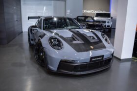 Porsche 911 GT3 RS (992) – Arctic Grey, Weissach Package, Magnesium Wheels, PCCB, Club Sport