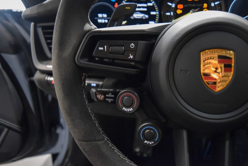 Porsche 911 GT3 RS (992) – Arctic Grey, Weissach Package, Magnesium Wheels, PCCB, Club Sport