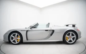 Porsche Carrera GT 2007 for Sale – GT Silver Metallic, 15,710 km, APA3 Recall Done, Brown Leather, Michelin Cup 2, Collector Condition