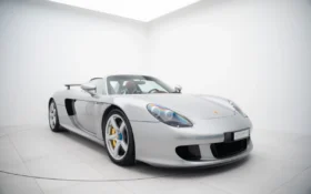 Porsche Carrera GT 2007 for Sale – GT Silver Metallic, 15,710 km, APA3 Recall Done, Brown Leather, Michelin Cup 2, Collector Condition