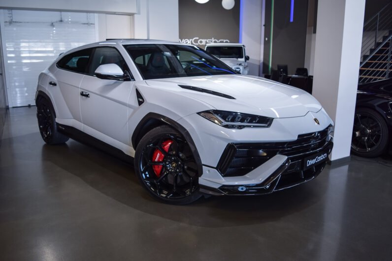 Lamborghini Urus Performante – Bianco Monocerus, Carbon Details, Alcantara Steering, B&O 3D Sound, Full ADAS