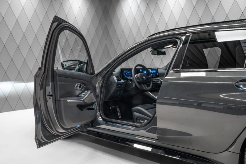 BMW M3 Competition xDrive Touring 2023 for Sale – Dravit Grey, Carbon Exterior, 19″/20″ Forged Wheels, Laserlight, Harman Kardon & Ventilated Seats