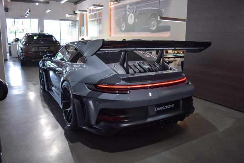 Porsche 911 GT3 RS (992) – Arctic Grey, Weissach Package, Magnesium Wheels, PCCB, Club Sport