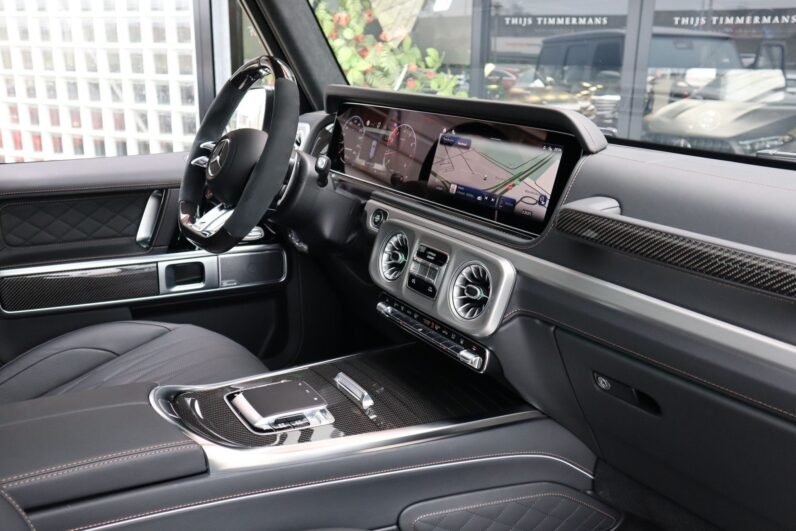 Mercedes-AMG G 63 2024 – Dark Olive Magno, Carbon Package, Manufaktur Interior, Burmester 3D & Massage Seats