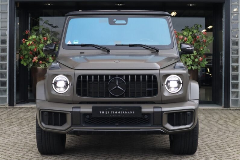 Mercedes-AMG G 63 2024 – Dark Olive Magno, Carbon Package, Manufaktur Interior, Burmester 3D & Massage Seats