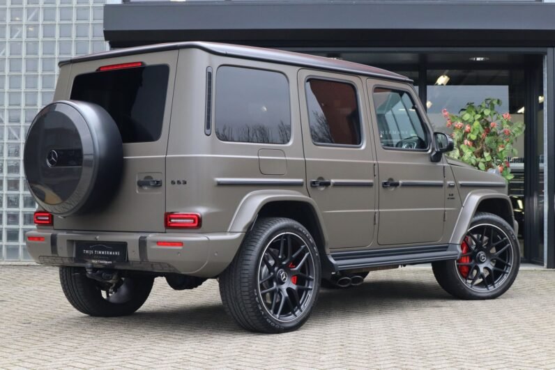 Mercedes-AMG G 63 2024 – Dark Olive Magno, Carbon Package, Manufaktur Interior, Burmester 3D & Massage Seats