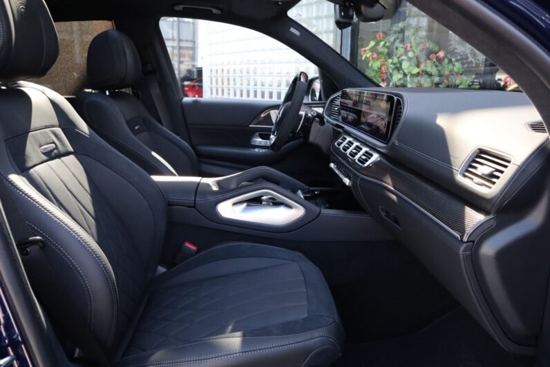Mercedes-AMG GLE 63 S 2025 – 634 PS SUV in Mystik Blue with Carbon Interior, Ceramic Brakes & Driver’s Package