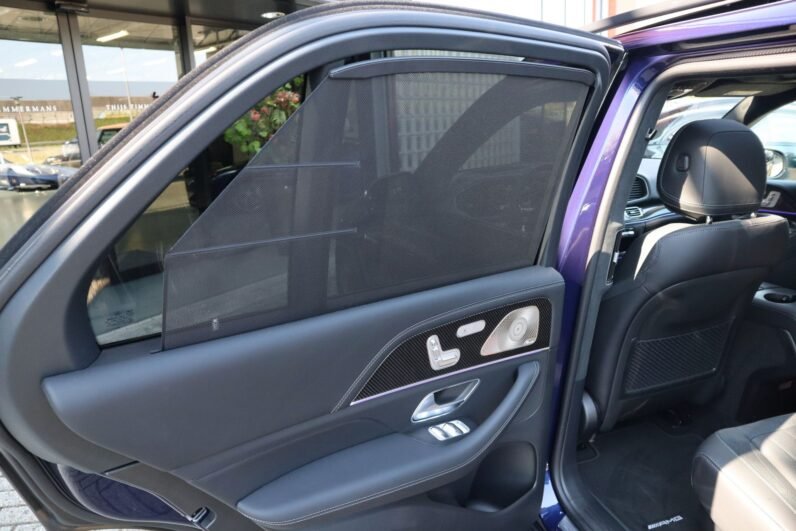 Mercedes-AMG GLE 63 S 2025 – 634 PS SUV in Mystik Blue with Carbon Interior, Ceramic Brakes & Driver’s Package