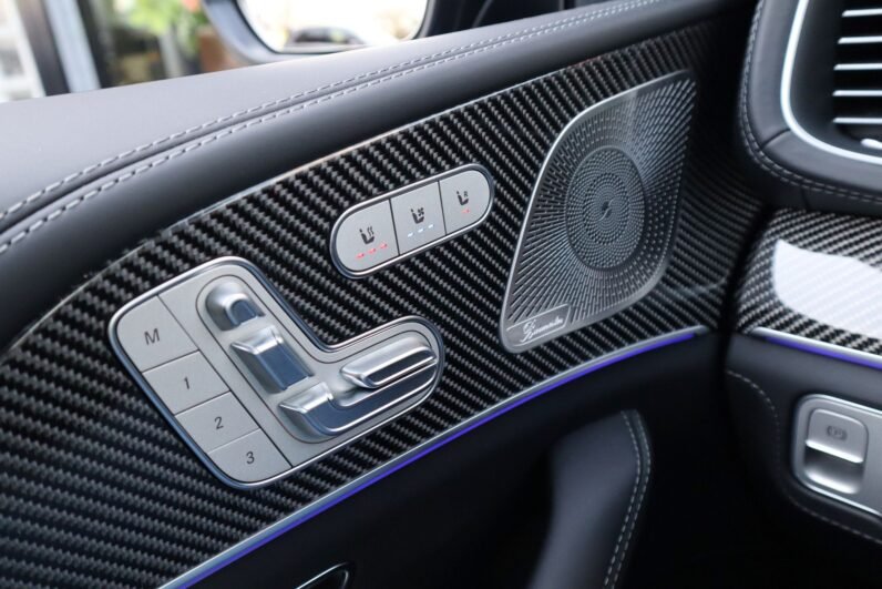 Mercedes-AMG GLE 63 S 2025 – 634 PS SUV in Mystik Blue with Carbon Interior, Ceramic Brakes & Driver’s Package