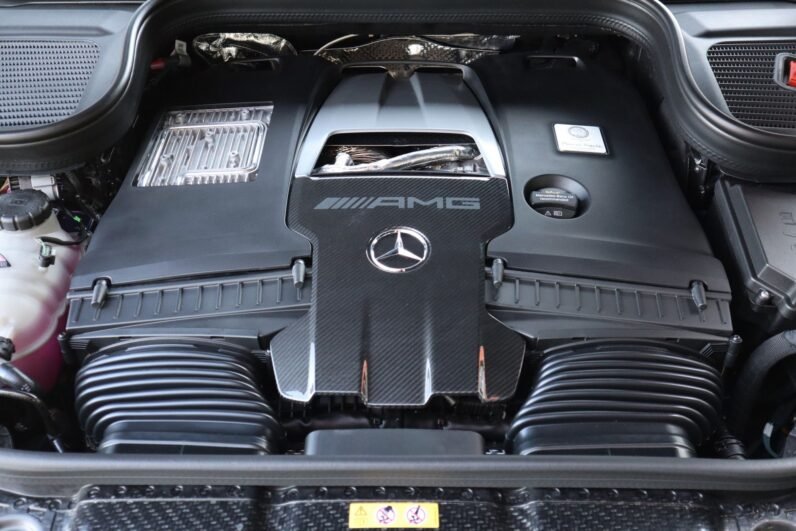 Mercedes-AMG GLE 63 S 2025 – 634 PS SUV in Mystik Blue with Carbon Interior, Ceramic Brakes & Driver’s Package