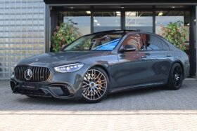 Mercedes-AMG S 63 S E Performance 2024 – 802 PS Plug-In Hybrid in Silizium Grey with First Class Interior & Burmester 4D