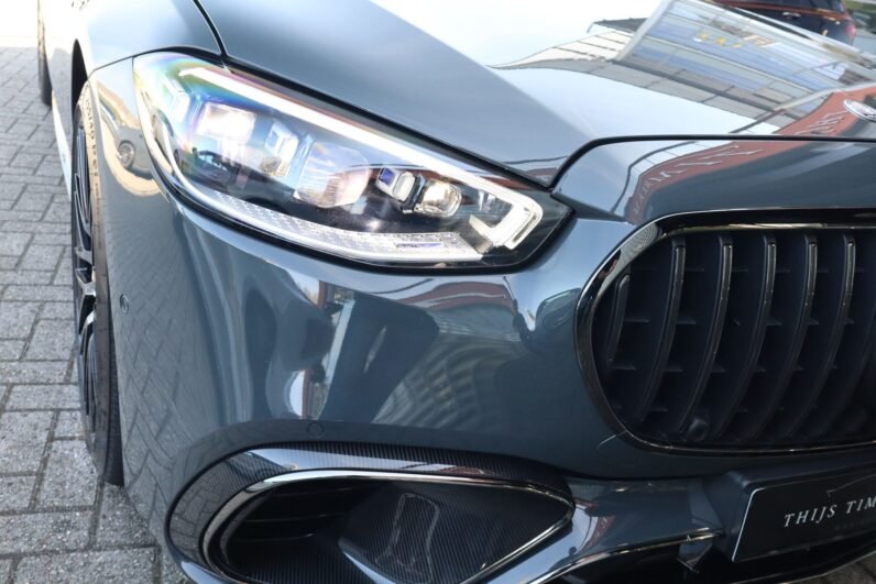 Mercedes-AMG S 63 S E Performance 2024 – 802 PS Plug-In Hybrid in Silizium Grey with First Class Interior & Burmester 4D