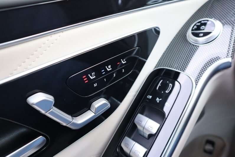 Mercedes-AMG S 63 S E Performance 2024 – 802 PS Plug-In Hybrid in Silizium Grey with First Class Interior & Burmester 4D