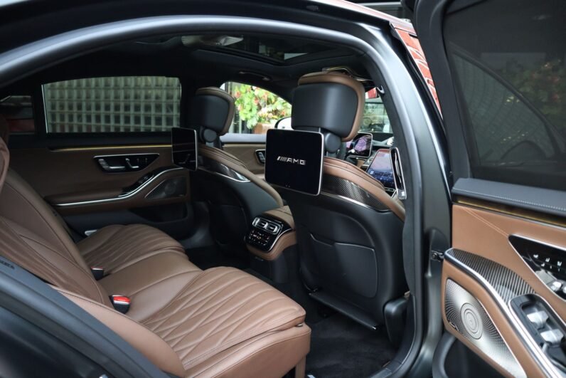 Mercedes-AMG S 63 S E Performance 2024 – 802 PS Plug-In Hybrid in Magno Black with Burmester 4D & Carbon Interior