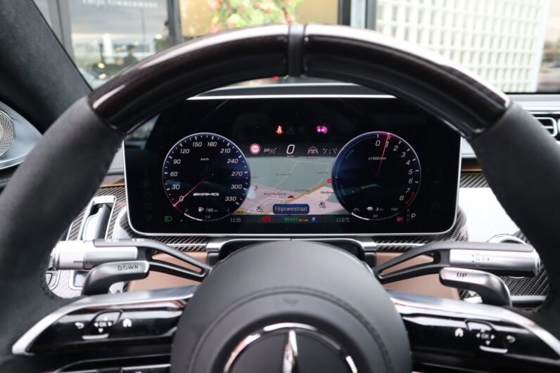 Mercedes-AMG S 63 S E Performance 2024 – 802 PS Plug-In Hybrid in Magno Black with Burmester 4D & Carbon Interior