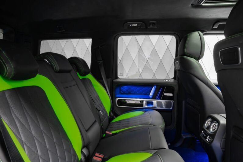 Mercedes-Benz G 63 AMG 4×4² BRABUS 800 2023 – Green Hell Magno, Full Carbon Widebody, 22″ BRABUS Wheels, 799 HP, Burmester, TV Tuner