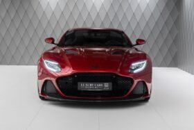 Aston Martin DBS Coupé 2024 for Sale – Q-Supernova Red, 21″ Forged Wheels, Carbon Fiber Trim, Bang & Olufsen, 725 HP V12, Sport Seats