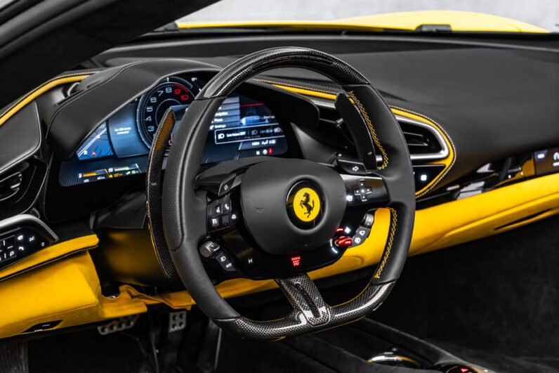 Ferrari 296 GTS 2024 – 819 HP Hybrid Spider with Alcantara & Two-Tone Body | For Sale