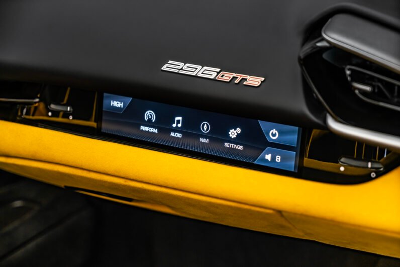 Ferrari 296 GTS 2024 – 819 HP Hybrid Spider with Alcantara & Two-Tone Body | For Sale