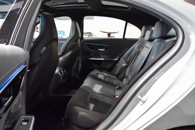 Mercedes-AMG C 63 S E Performance 2024 – MANUFAKTUR Alpine Grey, 680 HP, Ceramic Brakes, AMG Track Pace, Panoramic Roof