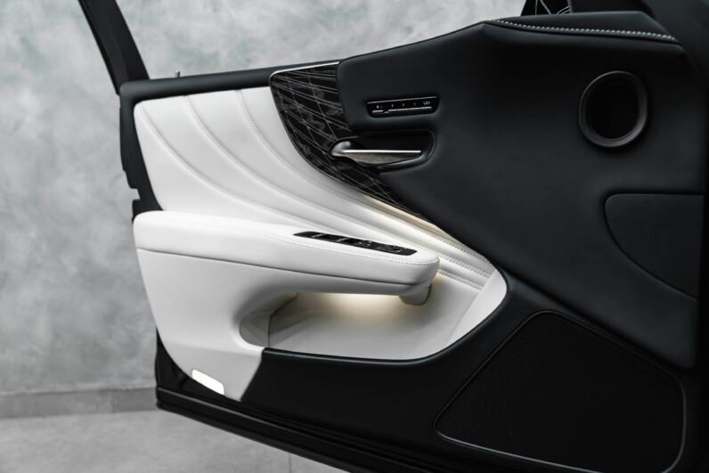 Lexus LS 500h Prestige 2023 – Agate Sonic Metallic, 359 HP Hybrid, Mark Levinson, Panoramic Roof, Massage Seats & 24” HUD