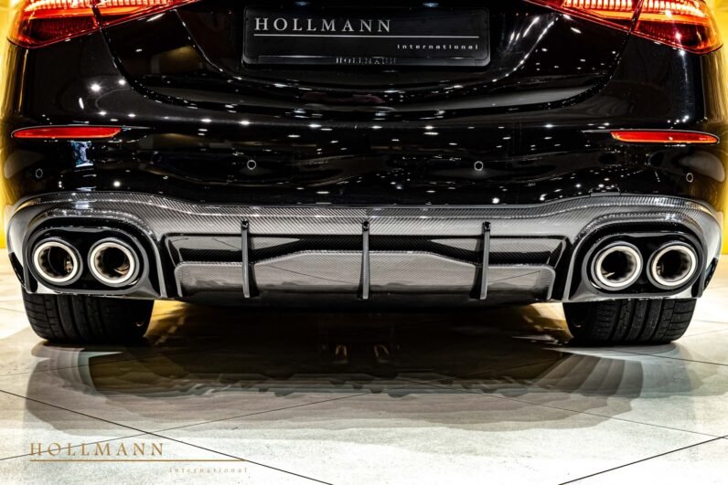 Mercedes-AMG S 63 E Performance BRABUS B930 2024 for Sale – Obsidian Black, 930 HP Plug-in Hybrid, Red/Black Interior, Rear Entertainment & Monoblock Z Wheels