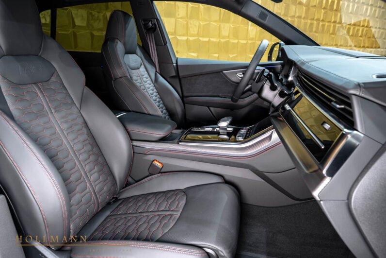 Audi RSQ8 Performance 2025 for Sale – Mythos Black, 640 HP, 23” Wheels, Ceramic Brakes, B&O Sound, Panoramic Roof & Massage Seats