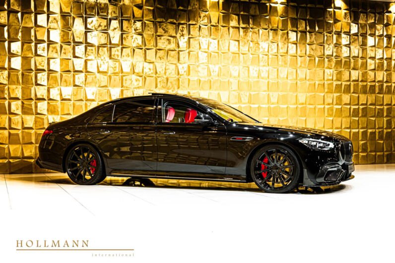 Mercedes-AMG S 63 E Performance BRABUS B930 2024 for Sale – Obsidian Black, 930 HP Plug-in Hybrid, Red/Black Interior, Rear Entertainment & Monoblock Z Wheels
