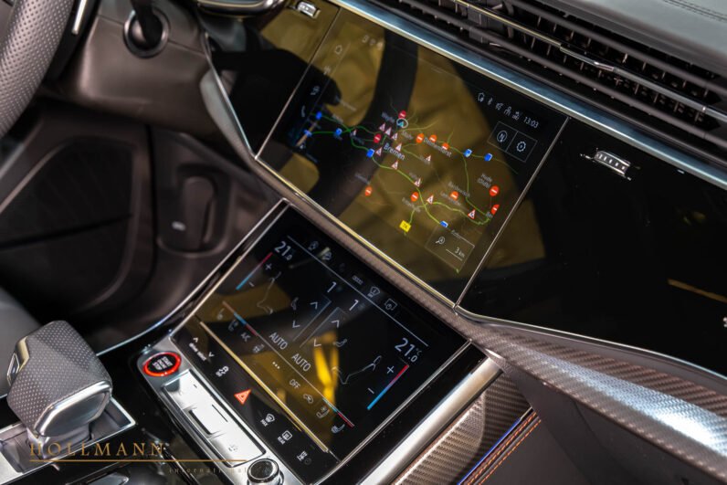 Audi RSQ8 Performance 2025 for Sale – Mythos Black, 640 HP, 23” Wheels, Ceramic Brakes, B&O Sound, Panoramic Roof & Massage Seats