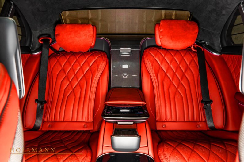 Mercedes-AMG S 63 E Performance BRABUS B930 2024 for Sale – Obsidian Black, 930 HP Plug-in Hybrid, Red/Black Interior, Rear Entertainment & Monoblock Z Wheels