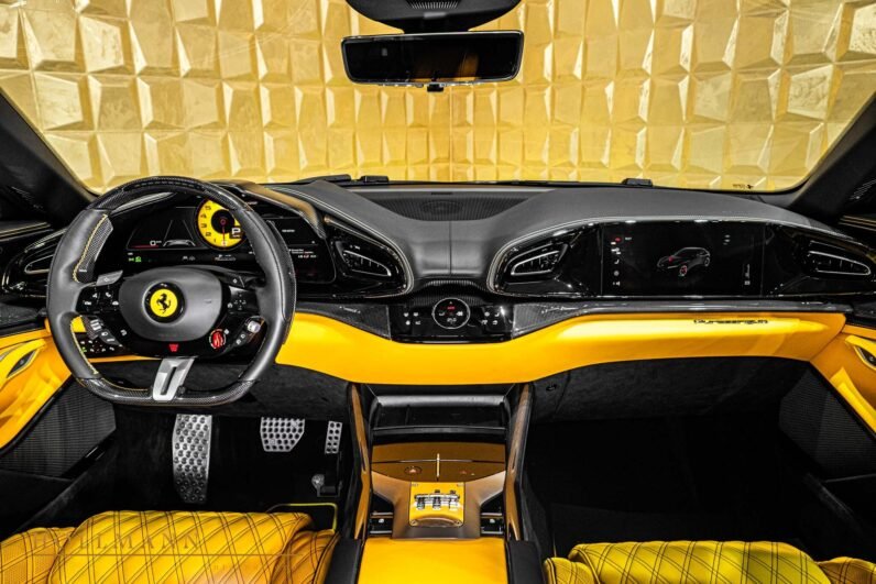 Ferrari Purosangue 2025 for Sale – Bianco Cervino, 725 HP V12, Carbon Pack, Panoramic Roof, Massage Seats & Surround View