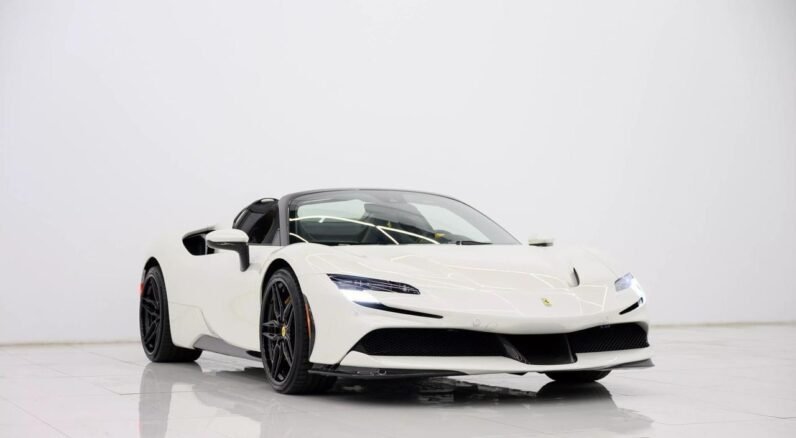 For Sale: Ferrari SF90 Spider 2024 in White – 986 HP, Plug-in Hybrid V8