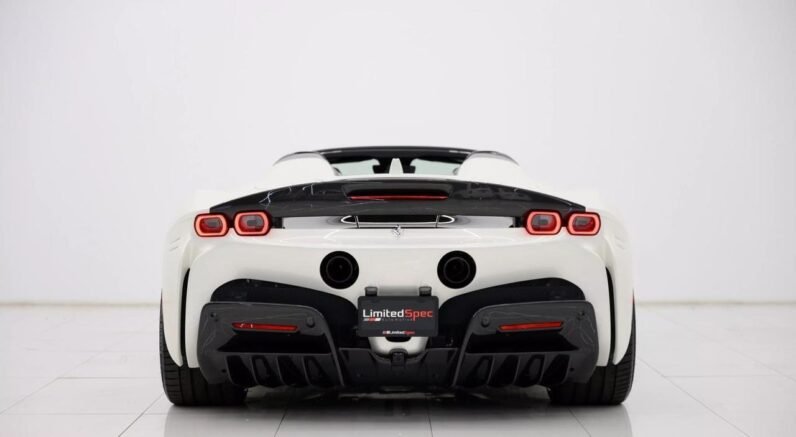 For Sale: Ferrari SF90 Spider 2024 in White – 986 HP, Plug-in Hybrid V8