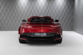 Aston Martin DBS Coupé 2024 for Sale – Q-Supernova Red, 21″ Forged Wheels, Carbon Fiber Trim, Bang & Olufsen, 725 HP V12, Sport Seats