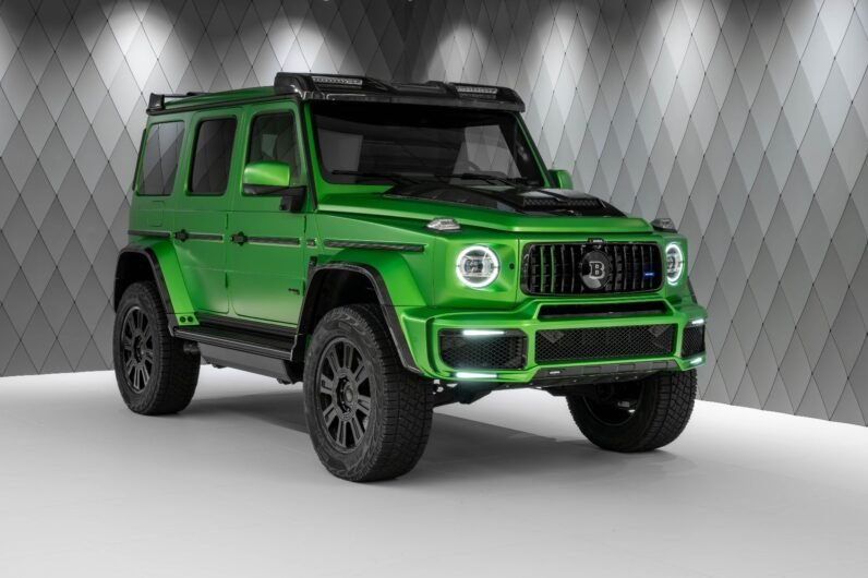 Mercedes-Benz G 63 AMG 4×4² BRABUS 800 2023 – Green Hell Magno, Full Carbon Widebody, 22″ BRABUS Wheels, 799 HP, Burmester, TV Tuner