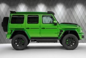Mercedes-Benz G 63 AMG 4×4² BRABUS 800 2023 – Green Hell Magno, Full Carbon Widebody, 22″ BRABUS Wheels, 799 HP, Burmester, TV Tuner