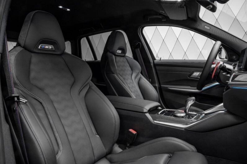 BMW M3 Competition xDrive Touring 2023 for Sale – Dravit Grey, Carbon Exterior, 19″/20″ Forged Wheels, Laserlight, Harman Kardon & Ventilated Seats