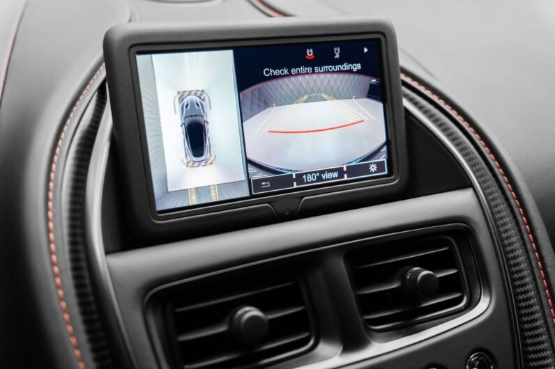 Aston Martin DBS Coupé 2024 for Sale – Q-Supernova Red, 21″ Forged Wheels, Carbon Fiber Trim, Bang & Olufsen, 725 HP V12, Sport Seats