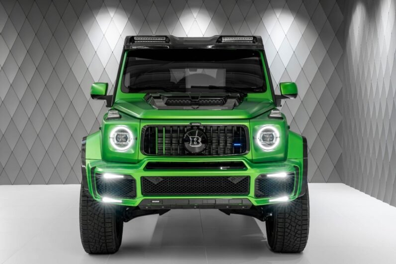 Mercedes-Benz G 63 AMG 4×4² BRABUS 800 2023 – Green Hell Magno, Full Carbon Widebody, 22″ BRABUS Wheels, 799 HP, Burmester, TV Tuner