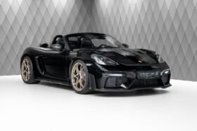 For Sale: Porsche 718 RS Spyder 2024 – Black on Black, Weissach Package, 500 HP Flat-6, Carbon Details & Full Bucket Seats
