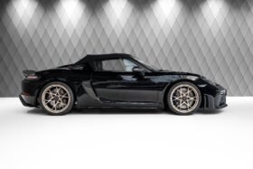 For Sale: Porsche 718 RS Spyder 2024 – Black on Black, Weissach Package, 500 HP Flat-6, Carbon Details & Full Bucket Seats