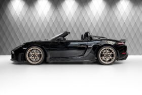 For Sale: Porsche 718 RS Spyder 2024 – Black on Black, Weissach Package, 500 HP Flat-6, Carbon Details & Full Bucket Seats