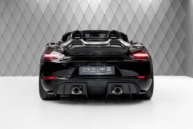 For Sale: Porsche 718 RS Spyder 2024 – Black on Black, Weissach Package, 500 HP Flat-6, Carbon Details & Full Bucket Seats