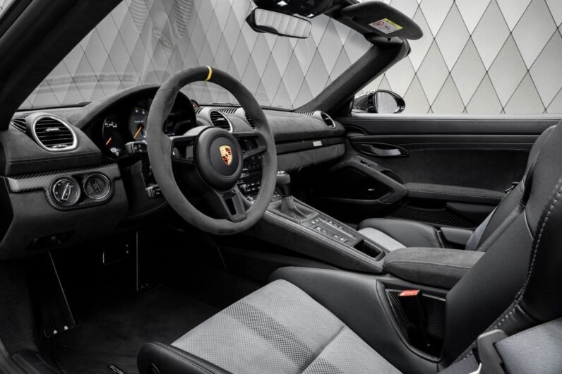 For Sale: Porsche 718 RS Spyder 2024 – Black on Black, Weissach Package, 500 HP Flat-6, Carbon Details & Full Bucket Seats