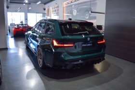 BMW M3 CS Touring 2025 for Sale – British Racing Green, 551 HP, Carbon Bucket Seats, Ceramic Brakes, Carbon Pack & Harman Kardon Sound