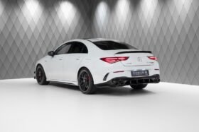 For Sale: Mercedes-Benz CLA 45 AMG S 4MATIC+ – Digital White, Black Interior, 421 HP, Aerodynamics Package