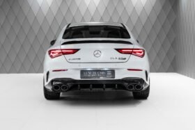 For Sale: Mercedes-Benz CLA 45 AMG S 4MATIC+ – Digital White, Black Interior, 421 HP, Aerodynamics Package